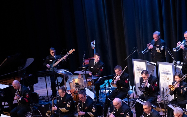 U.S. Navy Band Commodores Visit South Portland, ME
