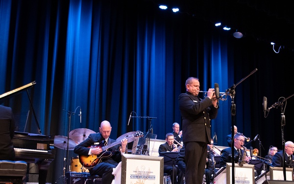U.S. Navy Band Commodores Visit South Portland, ME