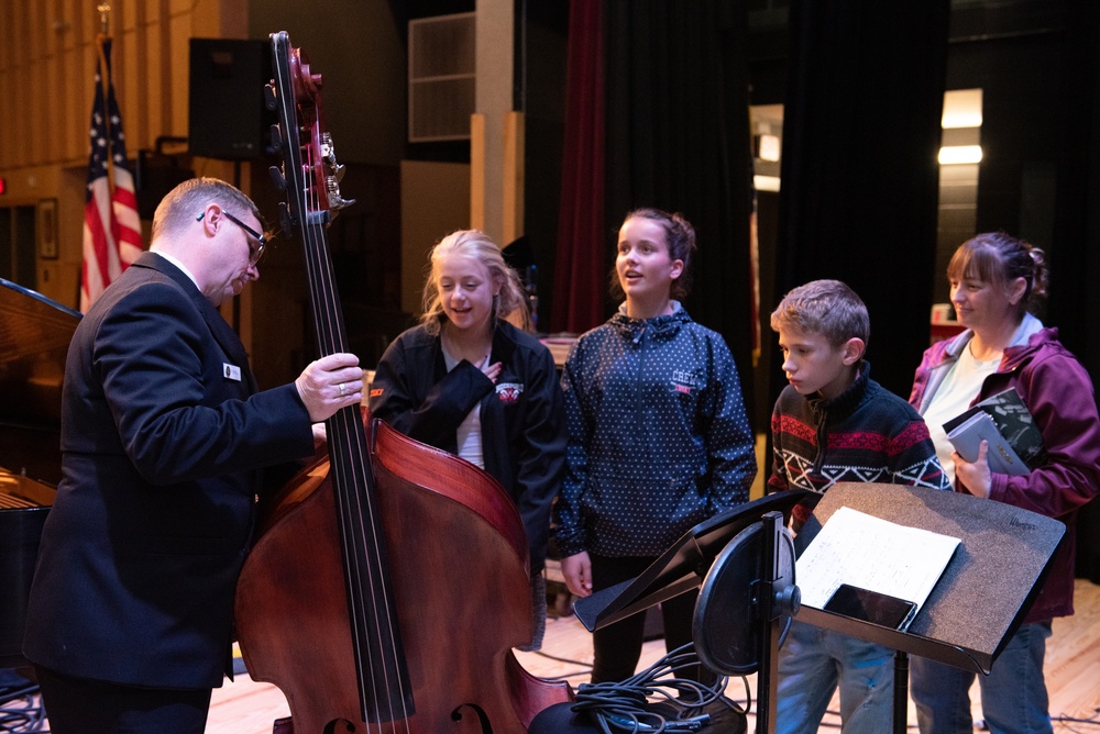 U.S. Navy Band Commodores Visit South Portland, ME
