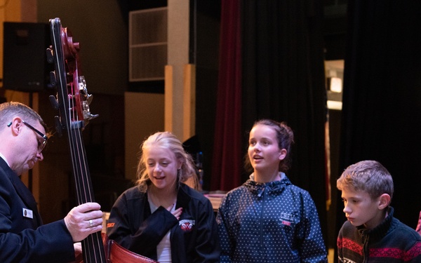 U.S. Navy Band Commodores Visit South Portland, ME