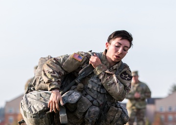 2nd Lt. Chavez Earns ‘True Blue’ EIB