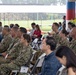 Seabees deployed with Naval Mobile Construction Battalion 5's Detail Pohnpei attend the Federated States of Micronesia Independence Day celebration