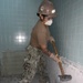 Seabees deployed with NMCB-5’s Detail Atsugi demolish a building in support of Naval Facilities Engineering Command and Naval Air Facility Atsugi