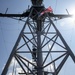 USS Normandy Sailor Climbs Main Mast