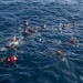 USS Normandy Sailors Swim In Gulf Of Oman