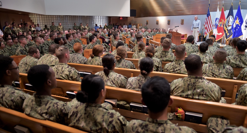 SECNAV Visits Corry Station