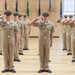 191105-N-TE695-0001 NEWPORT, R.I. (Nov. 5, 2019) -- Navy Officer Candidate School conducts khaki uniform inspection