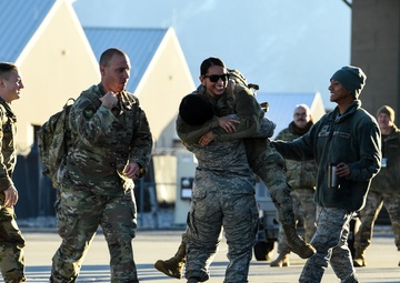 4th Fighter Squadron returns to Hill after first F-35A combat deployment