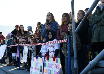 4th Fighter Squadron returns to Hill after first F-35A combat deployment