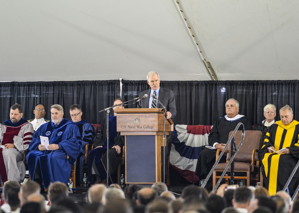 U.S. Naval War College Graduation Ceremony