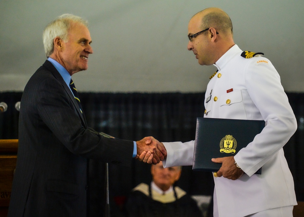 U.S. Naval War College Graduation Ceremony