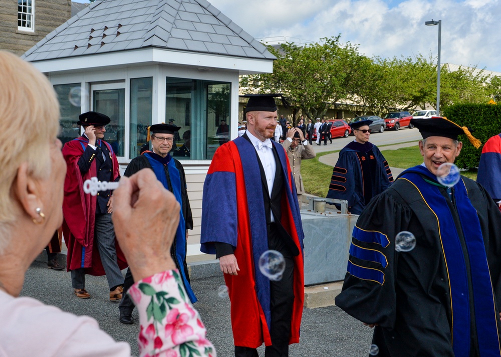 U.S. Naval War College Graduation Ceremony