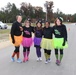 Dozens take part in 'No Treats, Just Tricks' relay race, walk at Fort McCoy