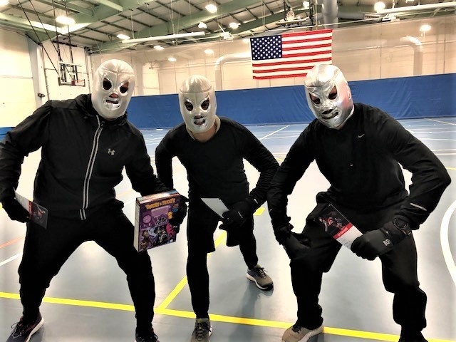 Dozens take part in 'No Treats, Just Tricks' relay race, walk at Fort McCoy