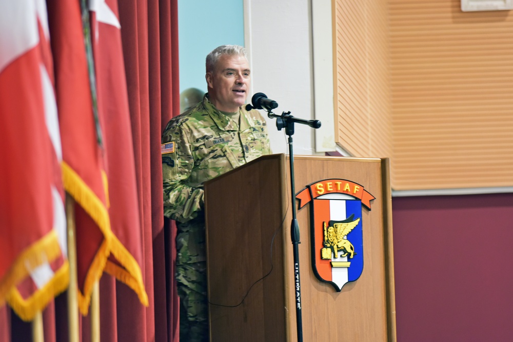 U.S. Army Africa Relinquishment of Responsibility