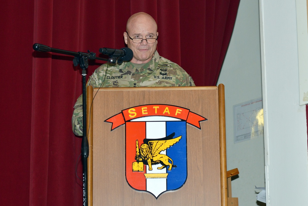 U.S. Army Africa Relinquishment of Responsibility