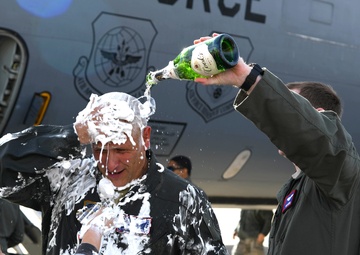 Lt. Col. Ryan Hughes' final flight