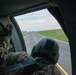 Evening flight over Chievres Air Base on a UH-60