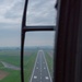 Evening flight over Chievres Air Base on a UH-60