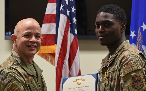 Airmen awarded for courageous acts