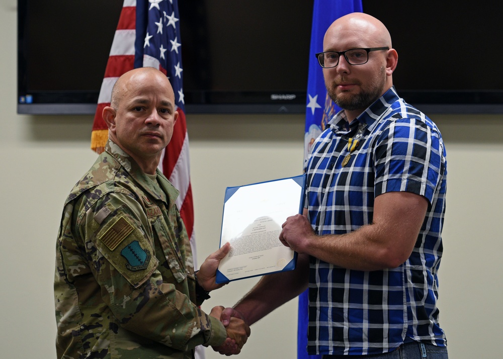 Airmen awarded for courageous acts