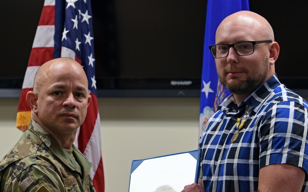 Airmen awarded for courageous acts