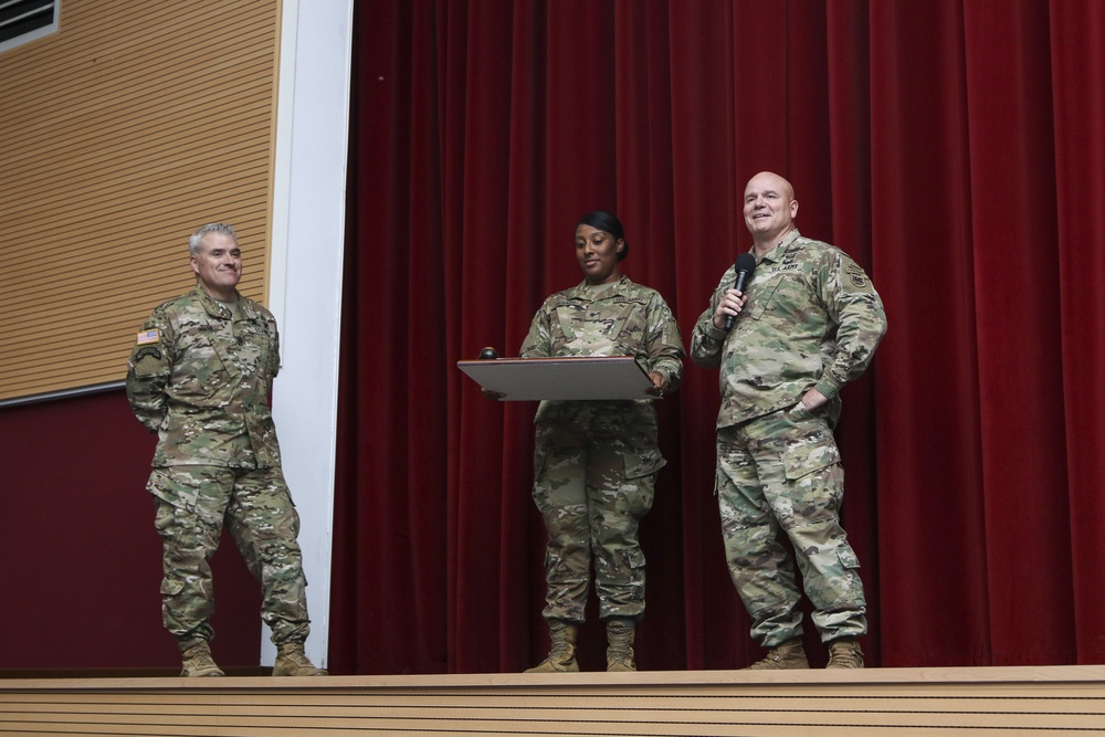 USARAF CSM Relinquishes Responsibility