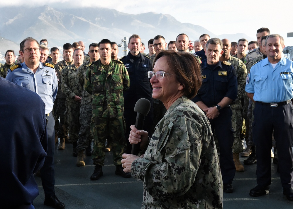 STRIKFORNATO Embarks USS Mount Whitney