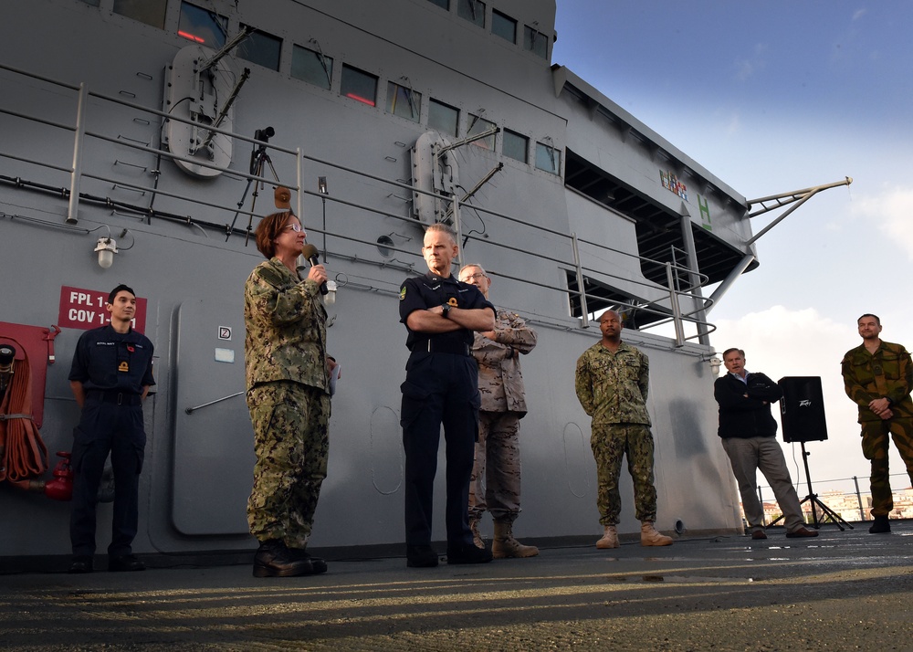 STRIKFORNATO Embarks USS Mount Whitney