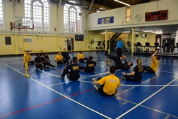 Seated Volleyball Tournament Highlights Navy Wounded Warrior Program