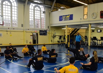 Seated Volleyball Tournament Highlights Navy Wounded Warrior Program