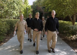 NSTC Commander Visits Atlanta NROTC Consortium