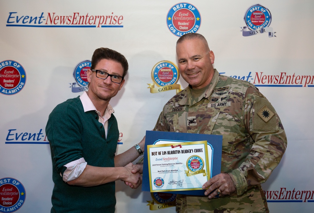 Joint Forces Training Base honored by local newspaper