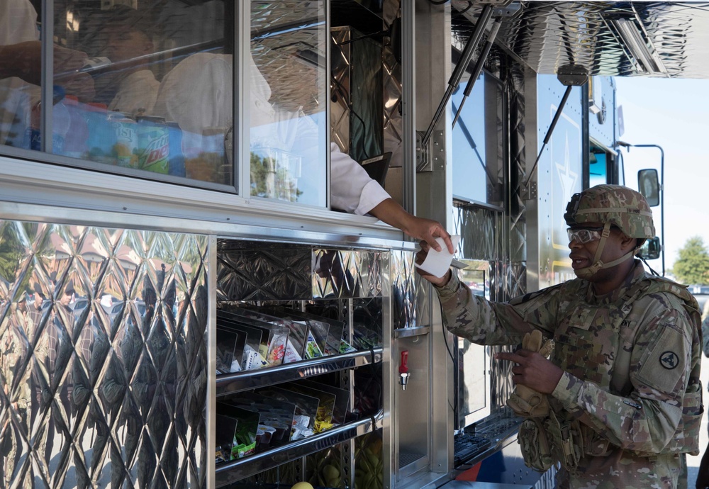 The Culinary Outpost holds a soft-opening for senior leaders at Fort Bragg