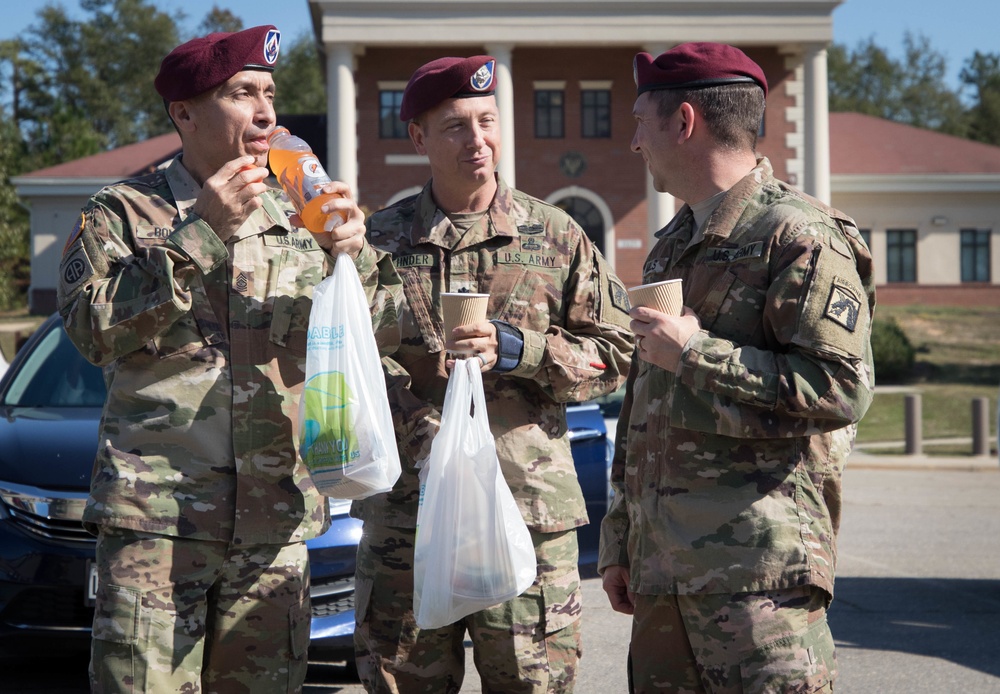 The Culinary Outpost holds a soft-opening for senior leaders at Fort Bragg