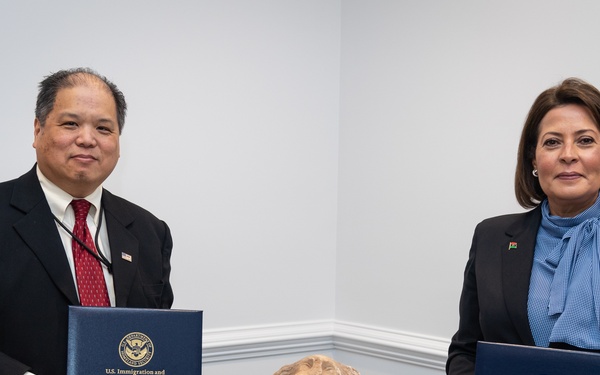 ICE returns 6th century BCE marble statue to Libya