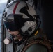 U.S. Navy Naval Aircrewman prepares to land on the aircraft carrier USS John C. Stennis (CVN 74)