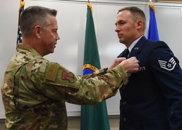 Washington Air Guard member honored for heroic response to Tumwater attack