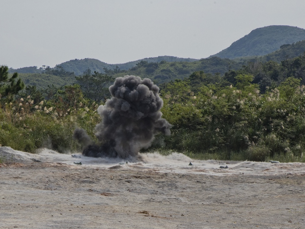 Service members gain knowledge in basic explosive ordnance disposal procedures