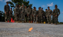 Service members gain knowledge in basic explosive ordnance disposal procedures