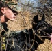 Working dog handlers conduct bite training scenarios