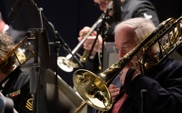 U.S. Navy Band Commodores Visit Bangor, ME