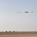 U.S. Air Force B-52H Stratofortress flies with Saudi Arabian F-15C Eagles