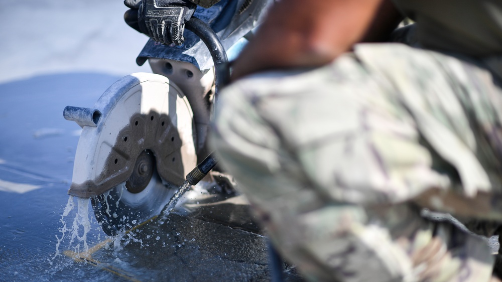 In your Boots: 386th Expeditionary Civil Engineer Squadron heavy equipment shop