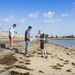 U.S. Marines clean up the environment