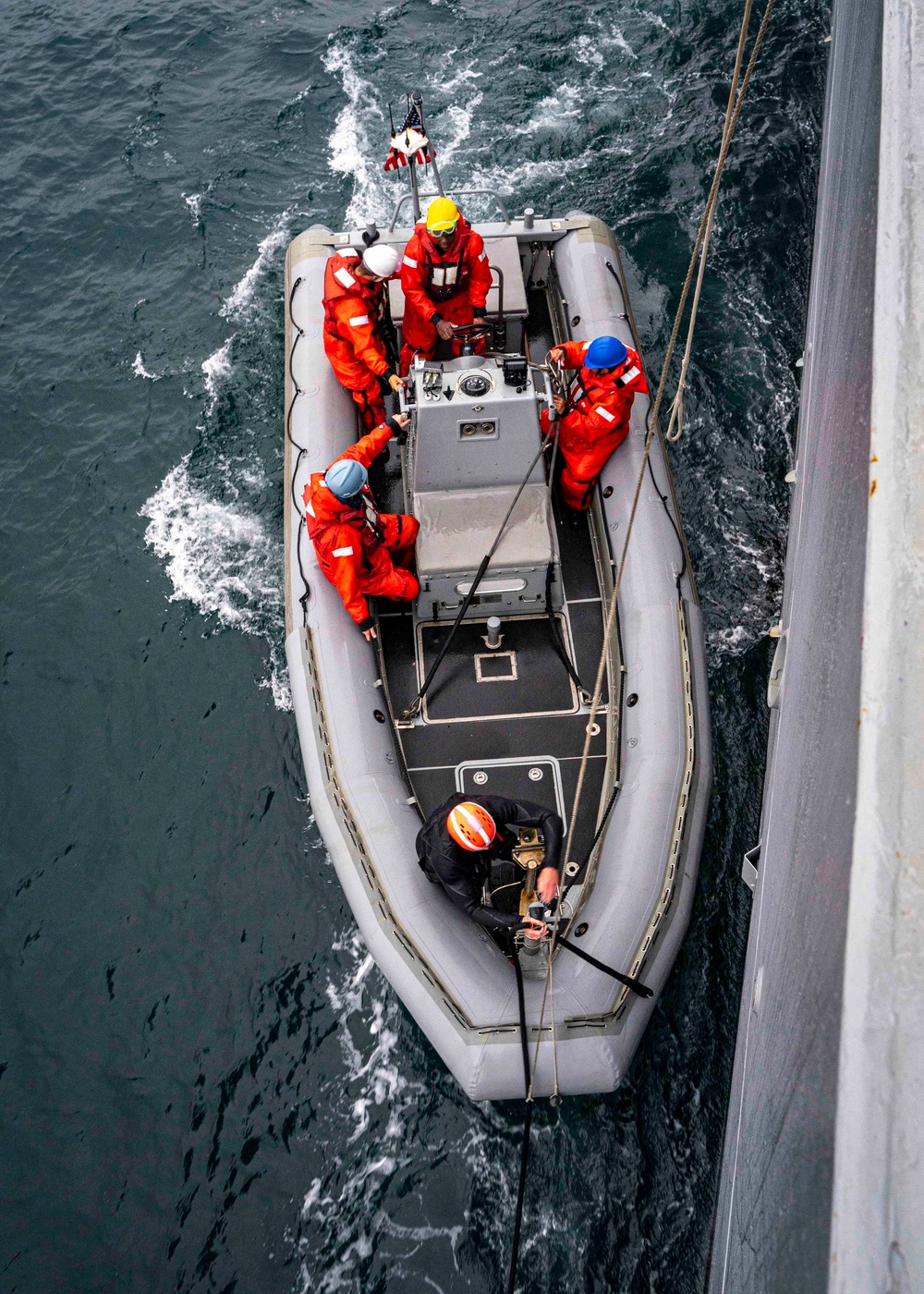 USS Gridley Conducts a Passenger Transfer