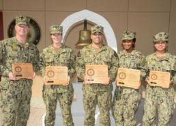 NSA Bahrain Announces Sailors of the Year and Quarter
