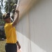 USS Germantown (LSD 42) participates in a community project