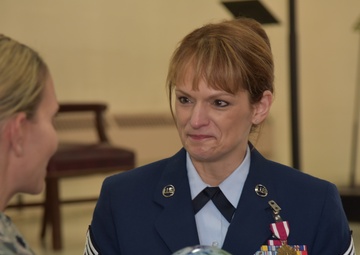 Horsham Air Guard Station says farewell to chief master sergeant