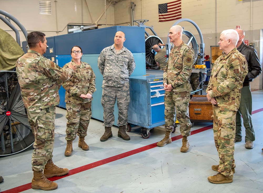 Director of the Air National Guard Visits the 159th Fighter Wing